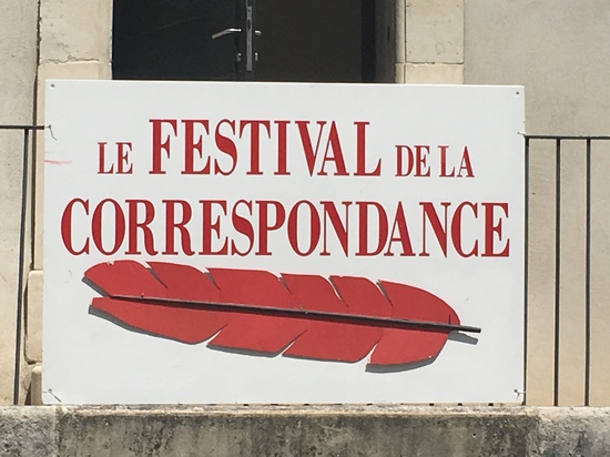 The 2022 correspondence festival in Grignan from July 5th to 9th